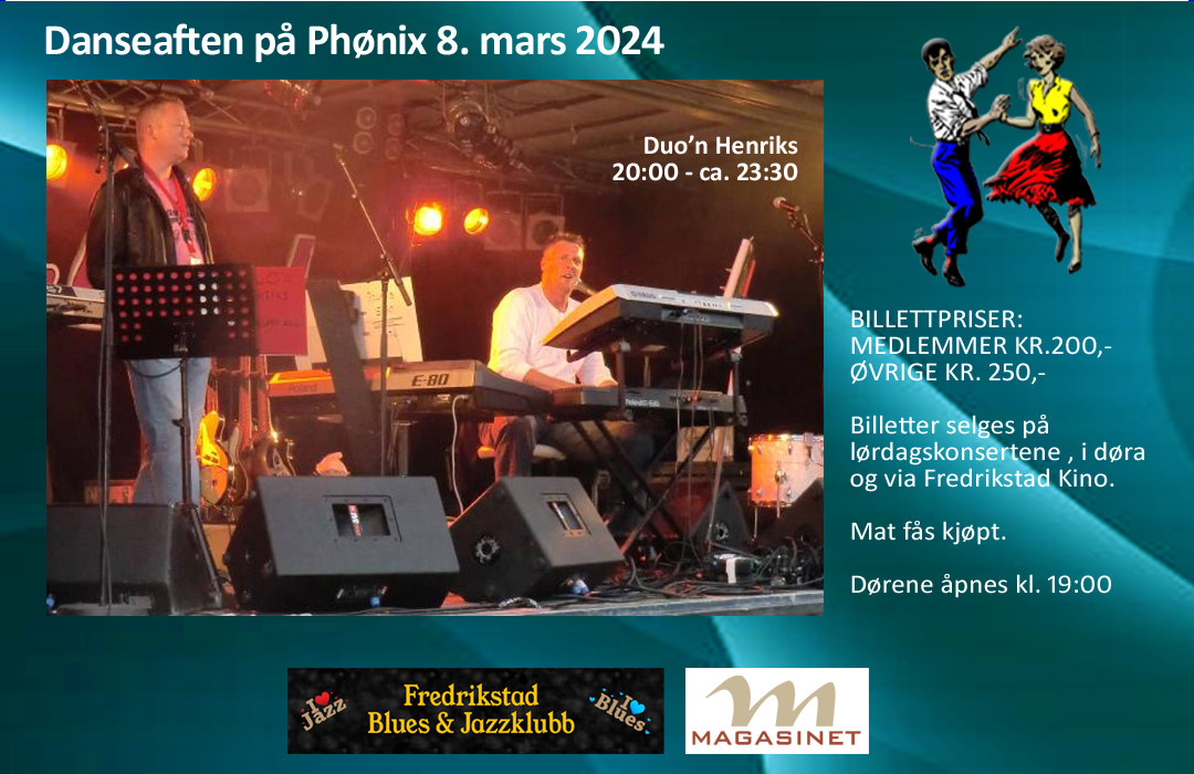 8. mars: Danseaften på Phønix 2024